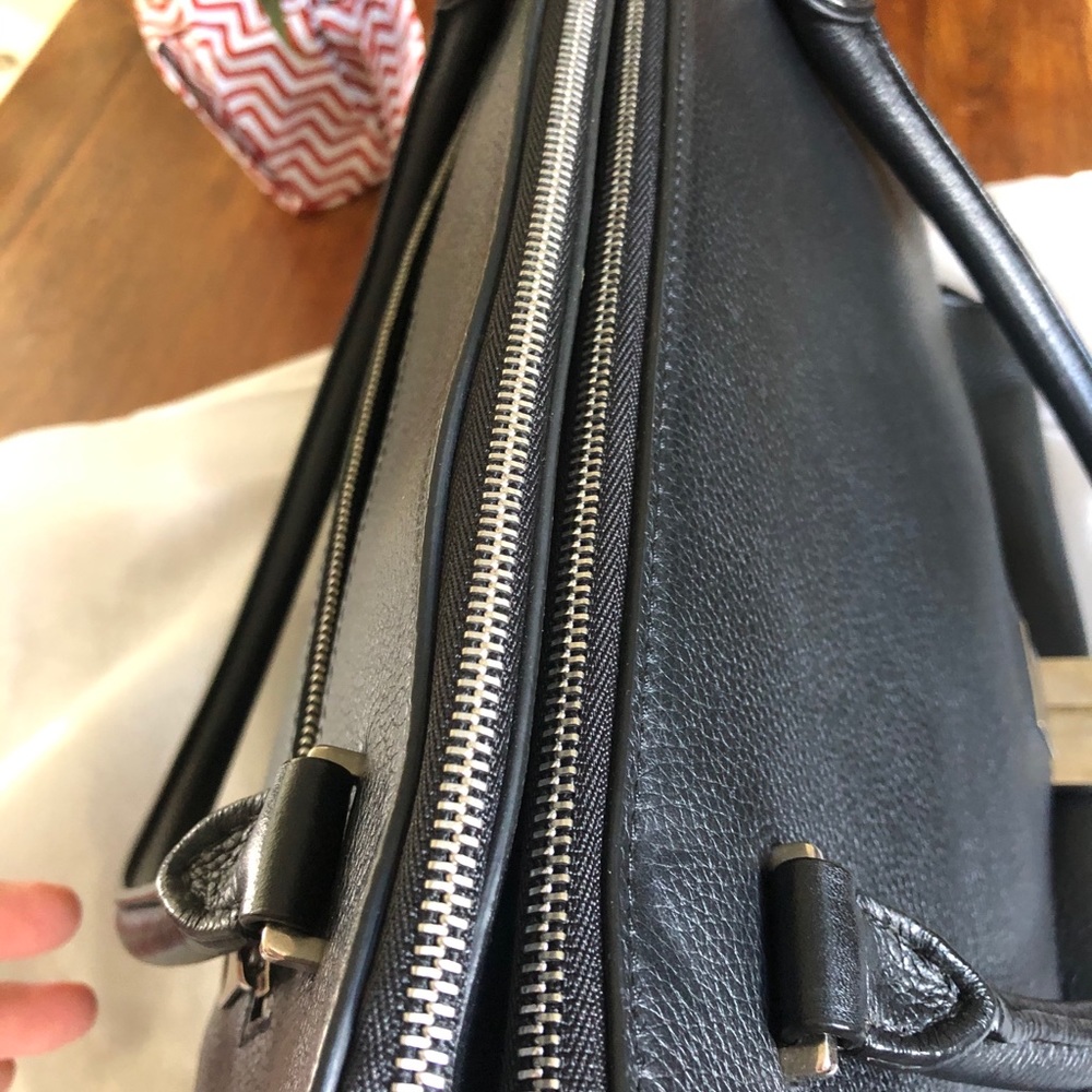 Celine Black Trapeze Bag Pheobe Philo - Picture 8 of 8